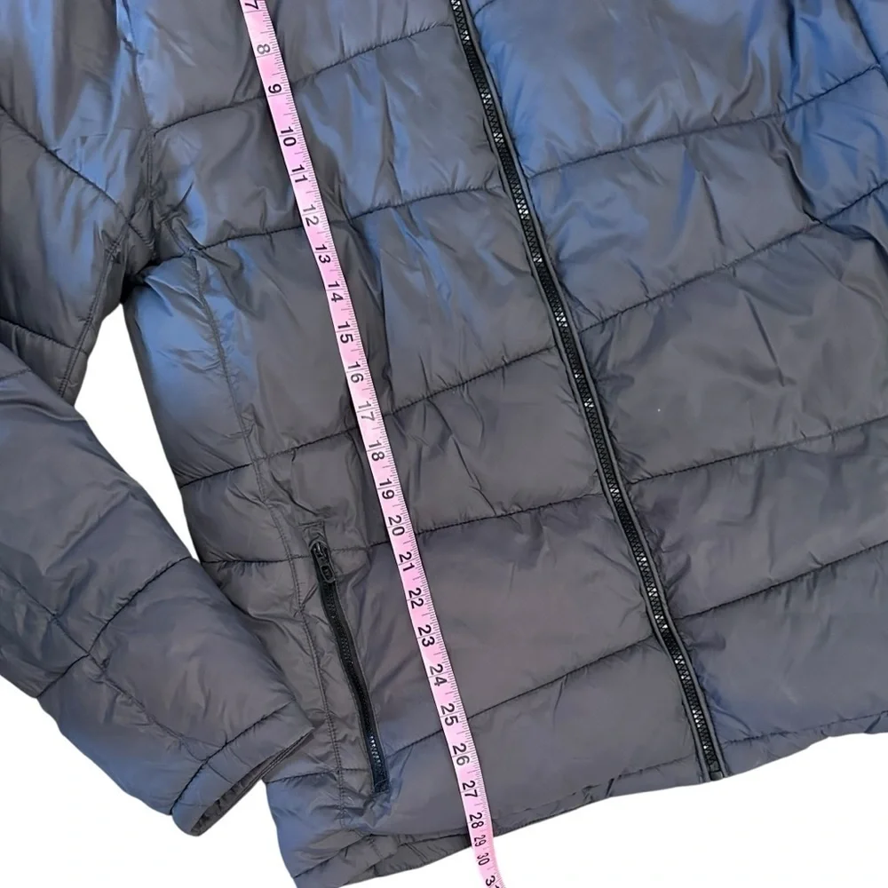 Spyder Men's Nexus Puffer Jacket Coat Dark Gray/ Black Size Large
